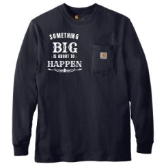 Unisex Carhartt Pocket Long Sleeve Tee