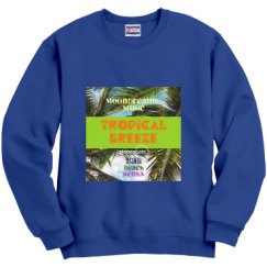 Unisex Film and Foil Crewneck Sweatshirt