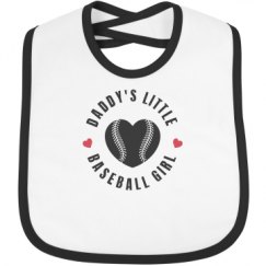 Infant Contrast Trim Bib