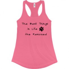 Ladies Slim Fit Racerback Tank Top