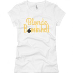 Ladies Slim Fit Basic Promo Jersey Tee