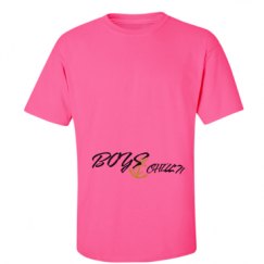 Unisex Ultra Cotton Safety Neon Crewneck Tee