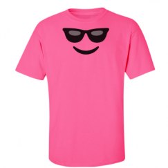 Unisex Ultra Cotton Safety Neon Crewneck Tee