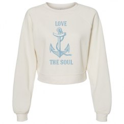 Women's Raglan Pullover Fleece