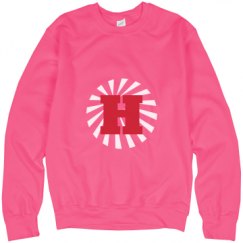 Unisex Neon Crewneck Sweatshirt