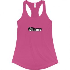 Ladies Slim Fit Racerback Tank Top