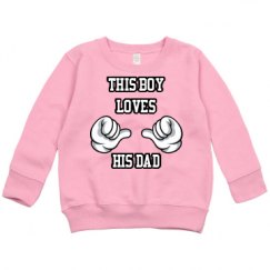 Toddler Crewneck Basic Promo Sweatshirt