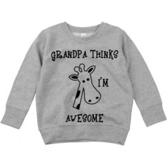 Toddler Crewneck Basic Promo Sweatshirt