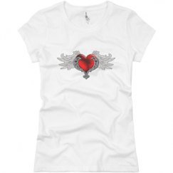 Ladies Slim Fit Basic Promo Jersey Tee