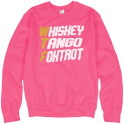 Unisex Neon Crewneck Sweatshirt