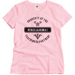 Ladies Semi-Fitted Relaxed Fit Basic Tee