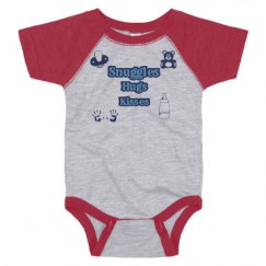 Infant Vintage Raglan Bodysuit