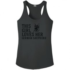 Ladies Athletic Performance Racerback Tank