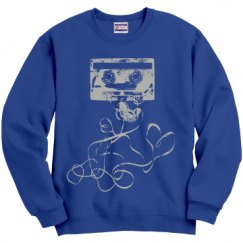 Unisex Film and Foil Crewneck Sweatshirt