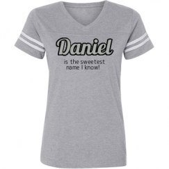 Ladies Relaxed Fit Vintage Sports Tee