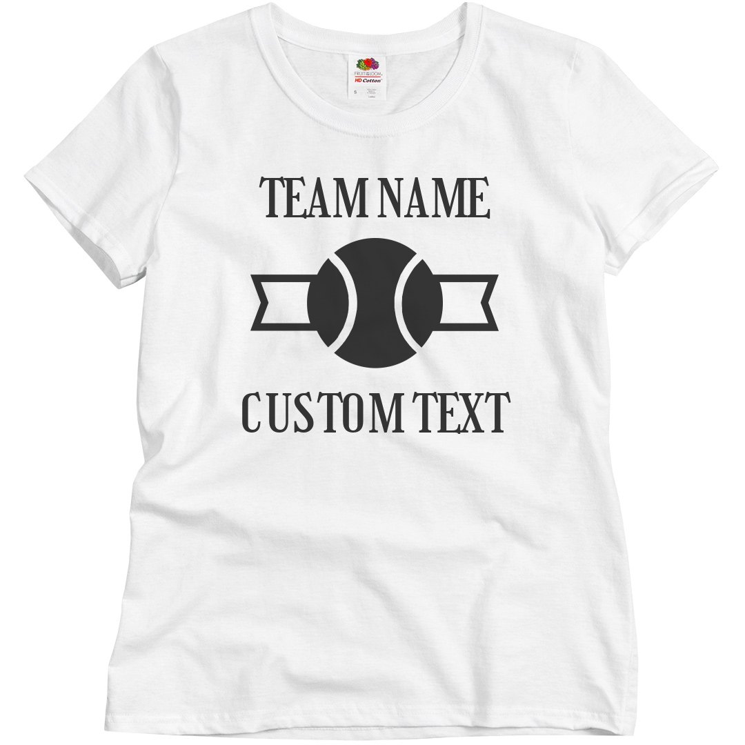 Add a Team Roster to Custom Printed Shirts