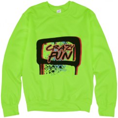 Unisex Neon Crewneck Sweatshirt