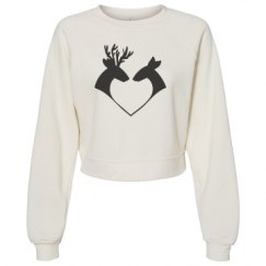 Women's Raglan Pullover Fleece