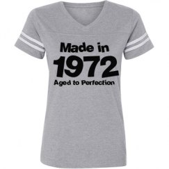 Ladies Relaxed Fit Vintage Sports Tee