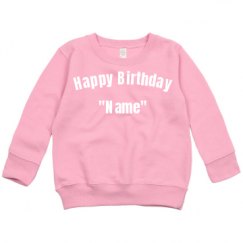 Toddler Crewneck Basic Promo Sweatshirt