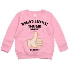 Toddler Crewneck Basic Promo Sweatshirt