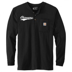 Unisex Carhartt Long Sleeve Henley Tee 