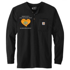 Unisex Carhartt Long Sleeve Henley Tee 