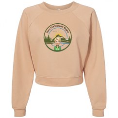 Women's Raglan Pullover Fleece