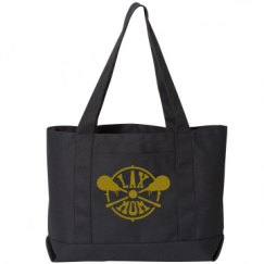 Seaside Cotton Canvas Pigment-Dyed Boat Tote Bag