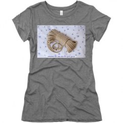 Ladies Slim Fit Super Soft Triblend Tee