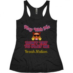 Ladies Slim Fit Super Soft Racerback Triblend Tank