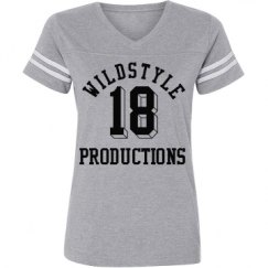 Ladies Relaxed Fit Vintage Sports Tee