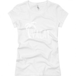 Ladies Slim Fit Basic Promo Jersey Tee