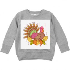 Toddler Crewneck Basic Promo Sweatshirt