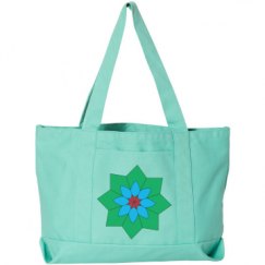 Seaside Cotton Canvas Pigment-Dyed Boat Tote Bag