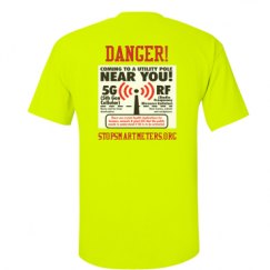 Unisex Ultra Cotton Safety Neon Crewneck Tee