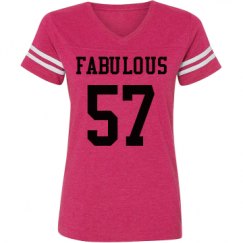 Ladies Relaxed Fit Vintage Sports Tee