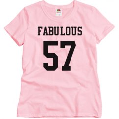 Ladies Semi-Fitted Relaxed Fit Basic Tee