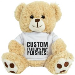 Custom Father's Day Plush