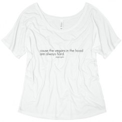 Ladies Flowy Slouchy Tee