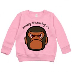 Toddler Crewneck Basic Promo Sweatshirt