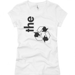 Ladies Slim Fit Basic Promo Jersey Tee