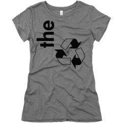 Ladies Slim Fit Super Soft Triblend Tee