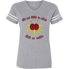 Ladies Relaxed Fit Vintage Sports Tee