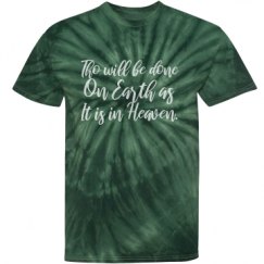 Unisex Tie-Dye Cyclone Pinwheel Tee