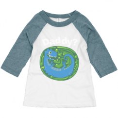 Toddler 3/4 Sleeve Raglan Tee