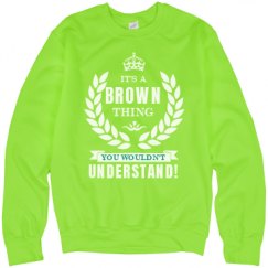 Unisex Neon Crewneck Sweatshirt