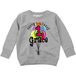 Toddler Crewneck Basic Promo Sweatshirt