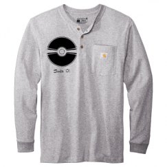 Unisex Carhartt Long Sleeve Henley Tee 