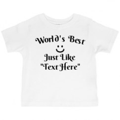 Toddler Basic Jersey Tee